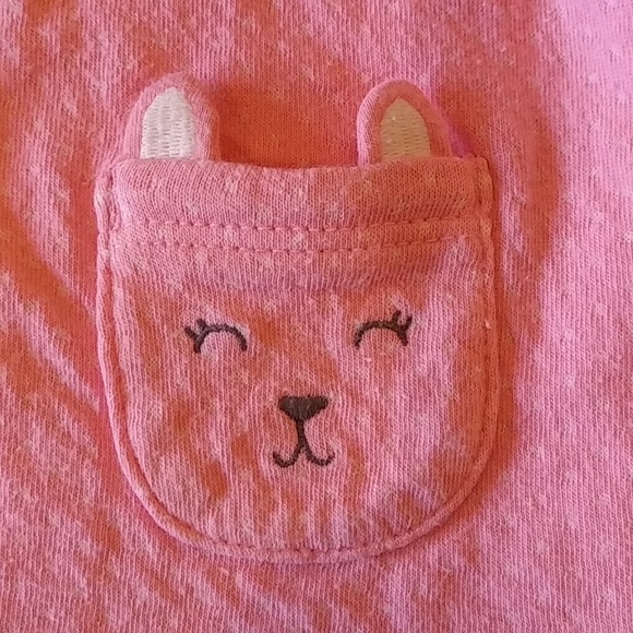 Carter's Girls Pink Hooded Sweater - Picture 5 of 8